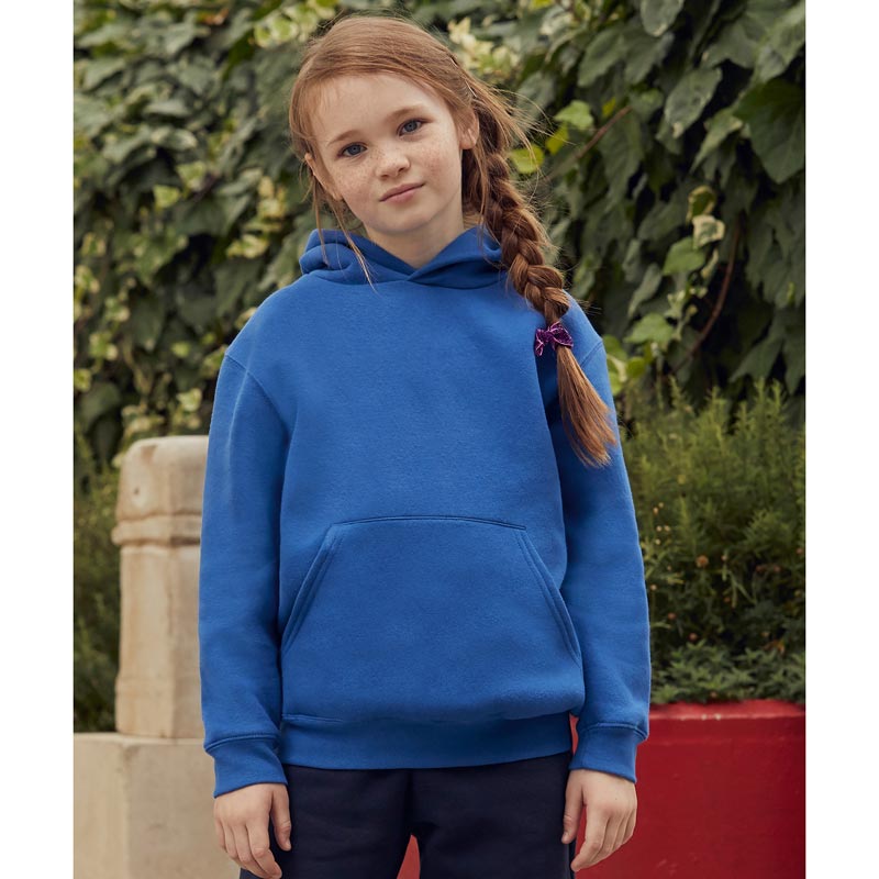 Kids premium hooded sweatshirt - Black 5/6 Years